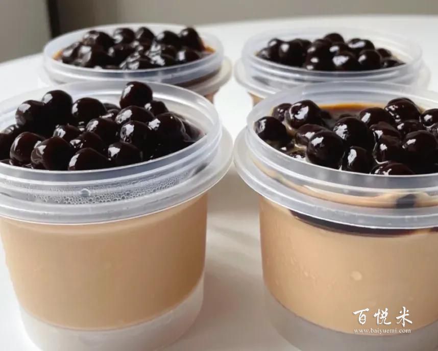 珍珠奶茶布丁嘗試過嗎?一道集顏值與美味的甜品,快學(xué)起來